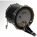 Evans EMAD Clear Bass Drum Head - 22"