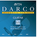 Darco Bronze Acoustic Guitar Strings - Light, 3 Sets