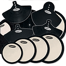 DW Complete Pad Set with Bass Drum, Cymbal, Head Pads