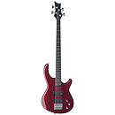 Dean Edge 1 Bass Guitar - Transparent Red