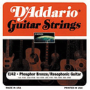 D'Addario EJ42 Resonator Guitar Strings - Phosphor Bronze, Resophonic, 3 Sets
