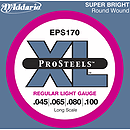D'Addario EPS170 Pro Steel Bass Guitar Strings - Regular Light Gauge