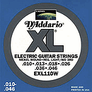 D'Addario XL Electric Guitar Strings - Light w/ wound 3rd string, Environmental Packaging - Box of 10 sets