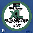 D'Addario XL Electric Guitar Strings - Extra Super Light, Environmental Packaging - Box of 10 sets
