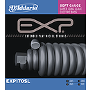 D'Addario EXP170SL Bass Strings - Coated Nickel Round Wound, Soft Super Long, 1 set