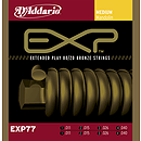 D'Addario EXP Coated Phosphor Bronze Round Wound Mandolin Strings - Medium