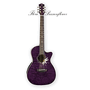 Luna Flora Passionflower Acoustic-Electric Guitar