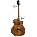 Luna Gypsy Spalt Acoustic Guitar