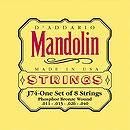 D'Addario J74 Mandolin Strings - Phosphor Bronze, Medium, 3 Sets