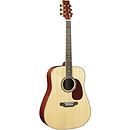 JB Player JB85S Solid Top Dreadnought Guitar - Natural