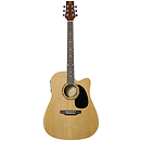 JB Player JBEA25 Acoustic Electric Guitar - Natural Finish