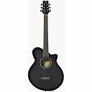 J.B. Player JBEA35BK Realm Series Acoustic-Electric Guitar - Black