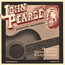 John Pearse Phosphor Bronze Acoustic Guitar Strings - Extra Light, 3 Sets