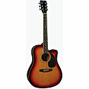 J. Reynolds 70 Dreadnought Guitar - Sunburst