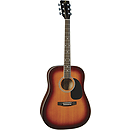 J. Reynolds Dreadnought Acoustic Guitar - Antique Burst