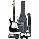 J. Reynolds JRPAK6B Electric Guitar Starter Pack - Black