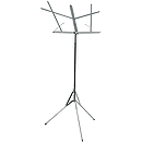 Chrome-plated folding music stand - standard