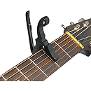 Kyser Shortcut Quick-Change Capo - 3-string capo, Black