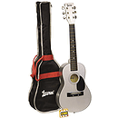 Lauren 30" Student Guitar Package - Metallic Silver