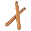 Latin Percussion Traditional Claves - Exotic Hardwood