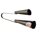 Latin Percussion Dry Agogo Bells - Standard