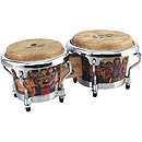 Latin Percussion Santana "Sacred Fire" Mini Tunable Bongos