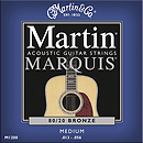 Martin Marquis 80/20 Bronze Medium Acoustic Strings - Box of 12 sets