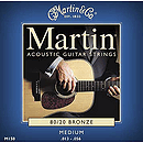 Martin 80/20 Bronze Round Wound Medium Acoustic Strings  - Box of 12 sets