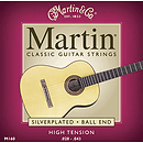 Martin Nylon Classical Guitar Strings - Silverplated Ball End High Tension - Box of 12 sets