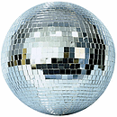 MBT Mirror Ball - 16" Glass Ball