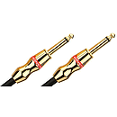 Monster Rock Instrument Cable - 12' straight to straight 1/4" plugs