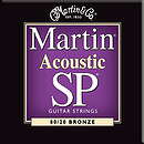 Martin SP 3050 Acoustic Guitar Strings - 80/20 Bronze Wound, Custom Light, 3 Sets