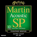 Martin SP 4600 12-string Acoustic Guitar Strings - Phosphor Bronze, Extra Light, 3 Sets