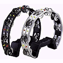 Mr. Tambourine Lighted Tambourine - 10" Black