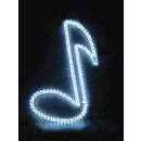 MBT Decorative Window Light - Blue Musical Note (30")