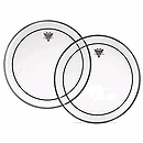 Remo Pinstripe Batter Drum Head ProPack, Clear- 12"/13"/16" + 1 extra 14" P3-Coated