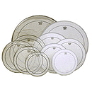 Pinstripe Drum Head - 18" Clear