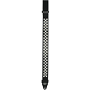 LM PS201CK 2" Studded Checkered Guitar Strap