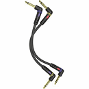 Planet Waves 6" Right Angle Patch Cables - Two cables