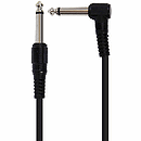 Rockson 10' Guitar Cable - 1 right angle, 1 straight molded plugs