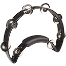 Rhythm Tech Solo Tambourine w/power grip - Black