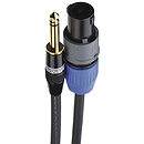 Monster Standard 100 Speaker Cable with Speak-On Connectors - 10' Speak-On to 1/4" plug
