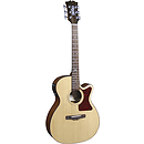 Sierra Sunrise Auditorium Acoustic Electric Guitar - Natural Gloss