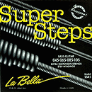 La Bella Super Steps 5-string Bass Guitar Strings - Standard Light, 1 set