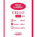 Super-Sensitive Cello Strings - 1/2 size, 1 set