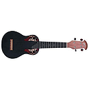 Applause UAE20 Acoustic-electric Deluxe Soprano Ukulele Black Stain