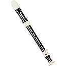 Yamaha 300 Series Plastic Recorder - C-Soprano, 3-piece