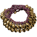 Ankle Clam Bells, 25 on a String