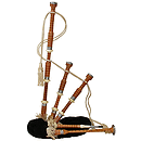 Bagpipe, Cocus, Black Cover