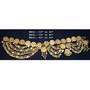 Belt, Brass, Coins & Bells 36"